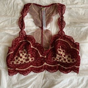 Free People Velvet Bralette